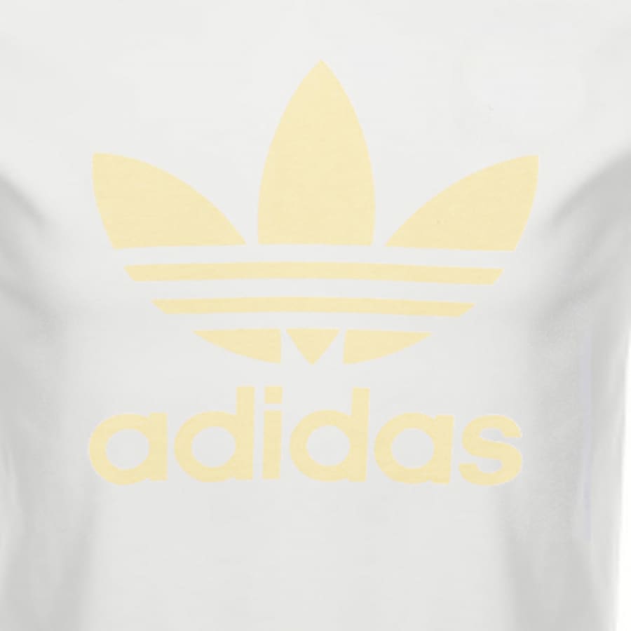 Alternative Image for Productadidas Originals Trefoil Logo T Shirt White3